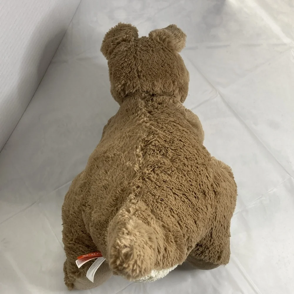Wild Republic Kangaroo and Baby Joey in Pouch Plush Stuffed Animal Brown & Cream